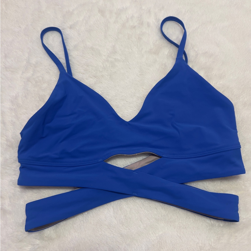 lululemon athletica Blue Sports Bra